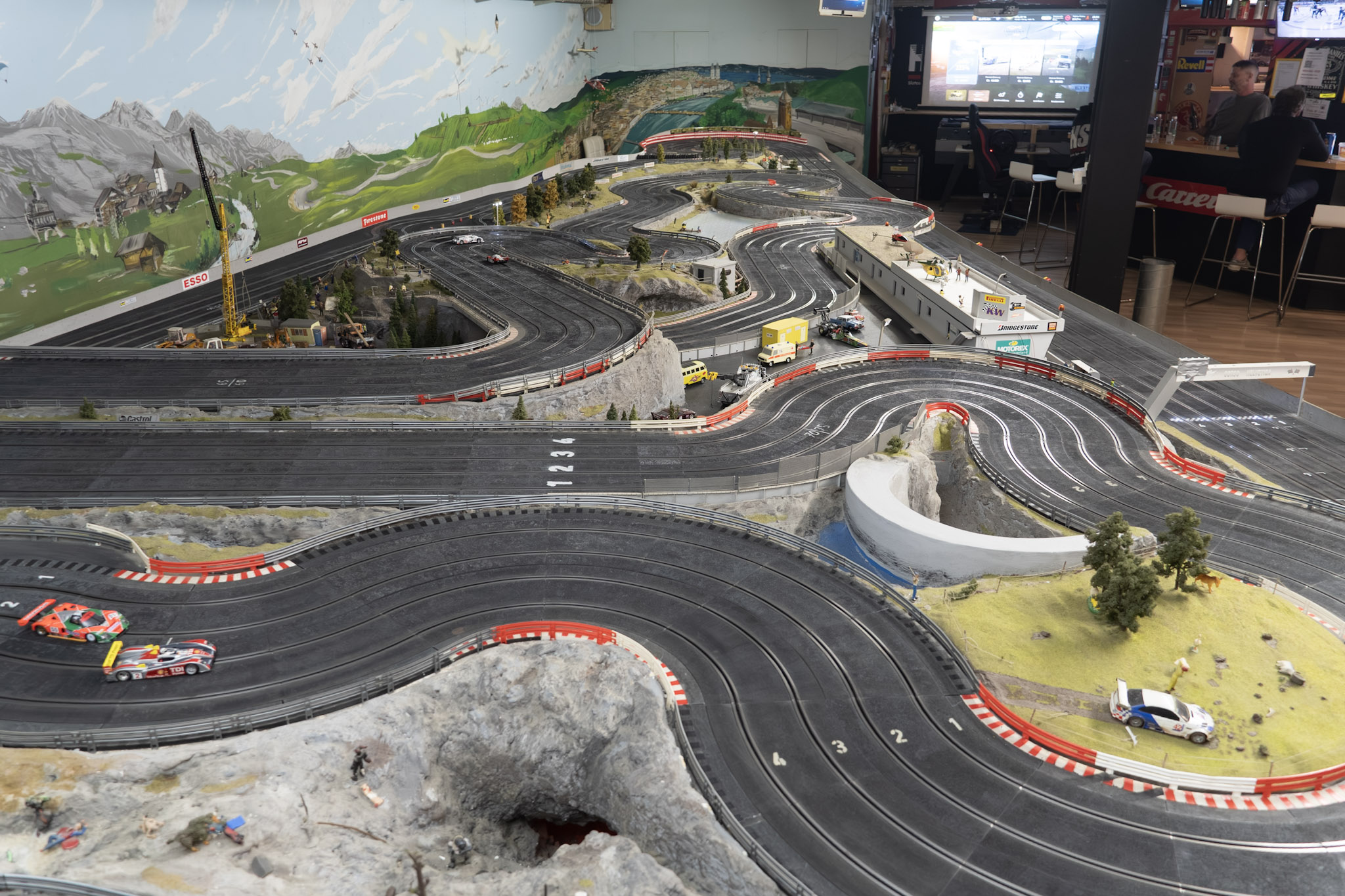Slotcar-Bahn Corso Helvetica in Obfelden – Bild 2